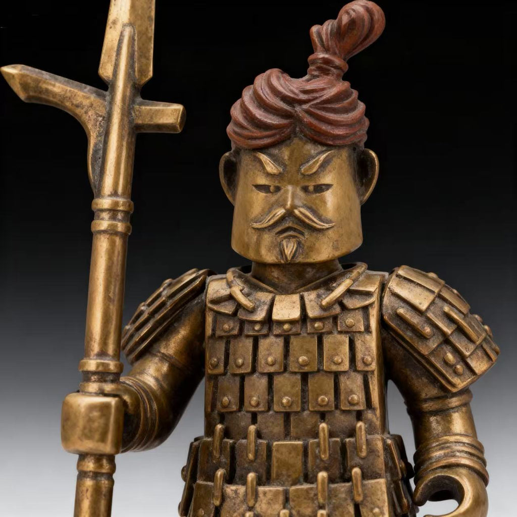 Bronze-Qin-Soldier-Figurine